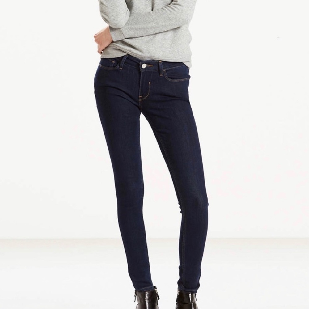LEVI’S 535 Skinny Legging Black Label Jeans